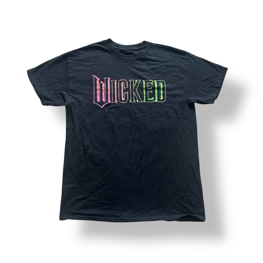 [Wicked] Movie Logo Black Graphic Tee